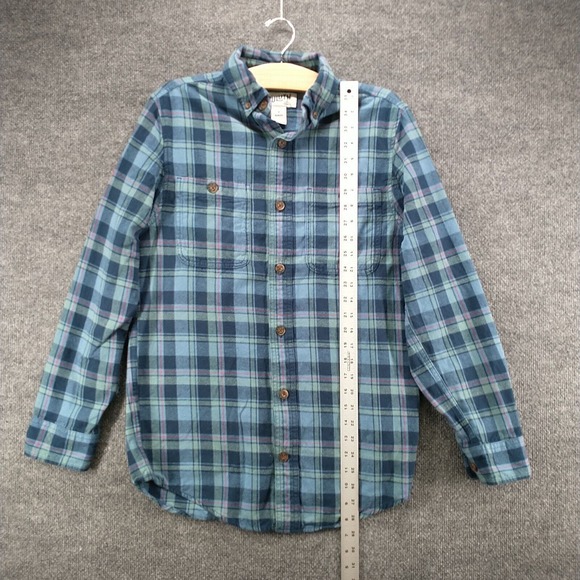 Duluth Men's Slim Fit Flannel Button-Up Shirt Multi Small Long Sleeve Plaid - Picture 10 of 12